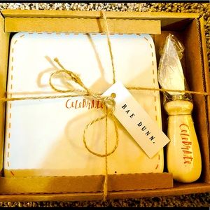 Rae Dunn “Celebrate” Serving Bundle